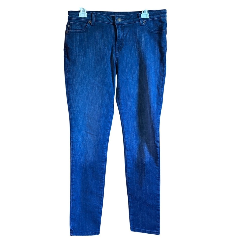 MICHAEL KORS Womens Blue Denim Jeans Size‎ 10 Skinny Fit Made in Mexico